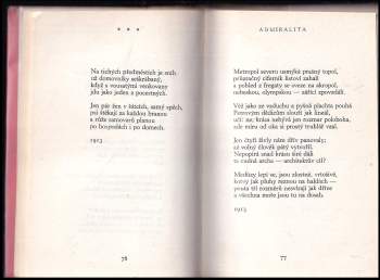 Osip Èmil'jevič Mandel‘štam: Verše