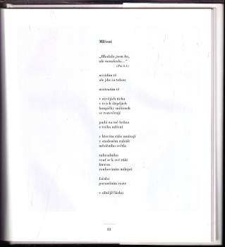 Jiří Jan Vícha: Verše psané pro mlčení-