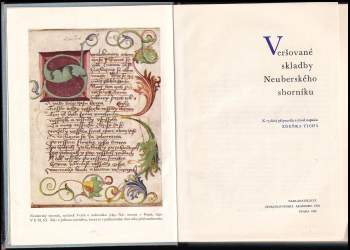 Veršované skladby Neuberského sborníku