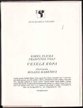 Karel Plicka: Veselá kopa