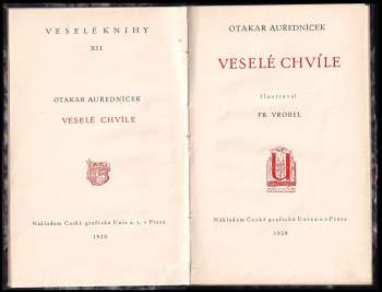 Otakar Auředníček: Veselé chvíle