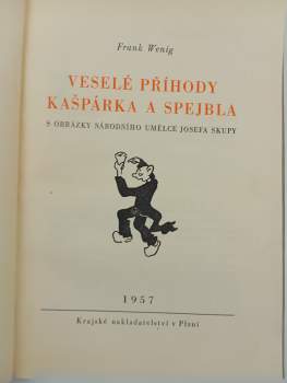 Frank Wenig: Veselé příhody Kašpárka a Spejbla