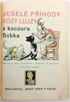 Olga Tintěrová: Veselé příhody kozy Lujzy a kocoura Bobka