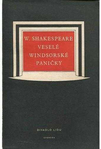 Veselé windsorské paničky : Komedie - William Shakespeare (1948, Svoboda) - ID: 695115