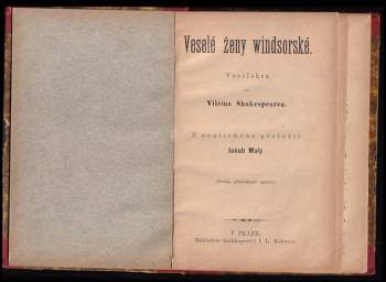 William Shakespeare: Veselé ženy windsorské