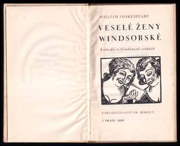 William Shakespeare: Veselé ženy windsorské