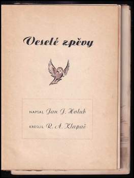 Ján Holub: Veselé zpěvy