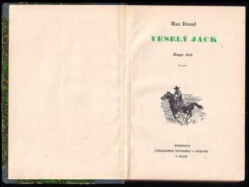 Max Brand: Veselý Jack