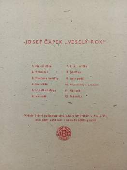 Josef Čapek: Veselý rok