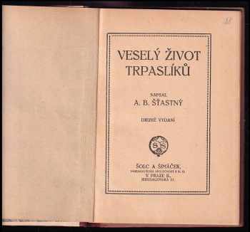 Alfons Bohumil Šťastný: Veselý život trpaslíků