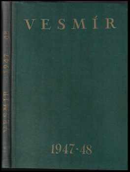 Vesmír 1947-1948 - časopis československých přírodovědců