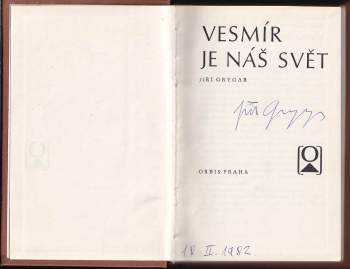 Jiří Grygar: Vesmír je náš svět