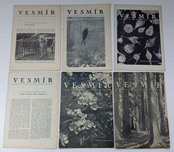 Vesmír, KOMPLETNÍ ROČNÍK 24, čísla 1 - 10