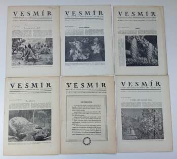 Vesmír, KOMPLETNÍ ROČNÍK XIII., čísla 1 - 10