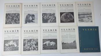 Vesmír, KOMPLETNÍ ROČNÍK XXI., čísla 1 - 10