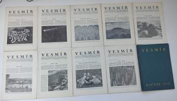 Vesmír, KOMPLETNÍ ROČNÍK XXII., čísla 1 - 10