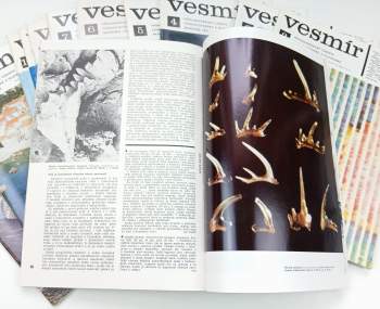 Prokop Málek: Vesmír - Přírodovědecký časopis Československé akademie věd - ročník 65. - čísla 1 - 12 - KOMPLETNÍ ROČNÍK