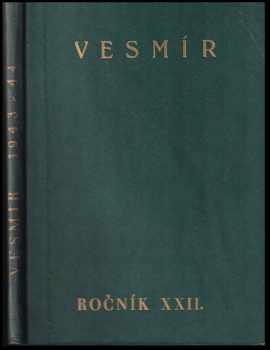 Bohumil Němec: Vesmír, KOMPLETNÍ ROČNÍK XXII., čísla 1 - 10