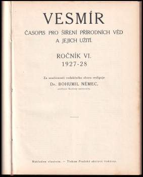 Otakar Matoušek: Vesmír Ročník 5+6