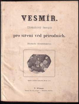 Vesmír Ročník devatenáctý