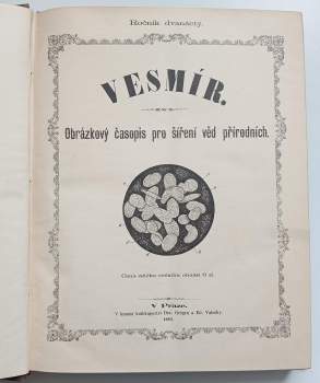 Vesmír - ročníky 11, 12, 13, 14 VE DVOU SVAZCÍCH