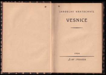 Jaroslav Kratochvíl: Vesnice