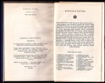 Jaroslav Kratochvíl: Vesnice