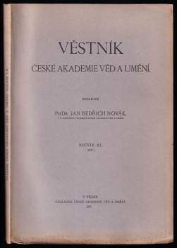 Věstník České akademie věd a umění