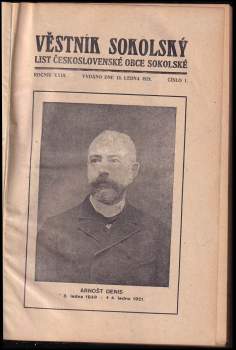 Jan Hiller: Věstník sokolský, ROČNÍK XXIII.