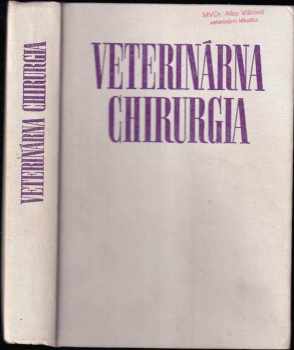 Juraj Šutta: Veterinárna chirurgia