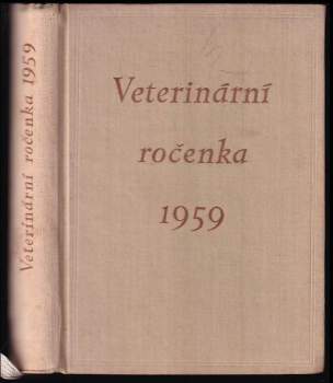 Veterinární ročenka 1959