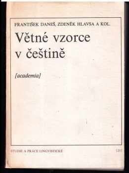 Větné vzorce v češtině
