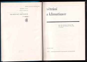 Jaroslav Chyský: Větrání a klimatizace