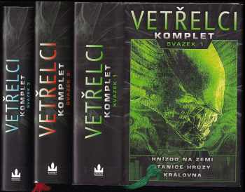 KOMPLET Angloamerická literatura 3X Vetřelci - Svazek 1 + Svazek 2 + Svazek 3