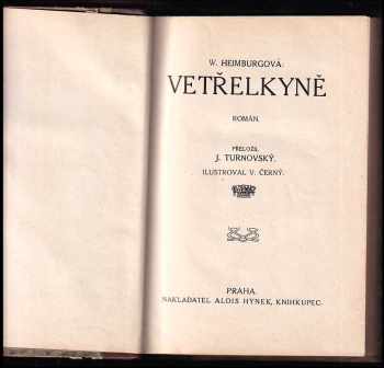 Wilhelmine Heimburg: Vetřelkyně - román