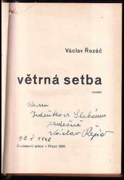 Václav Řezáč: Větrná setba