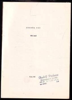 Zdeněk Páv: Věže guruů