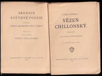 George Gordon Byron: Vězeň chillonský