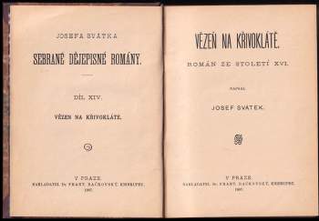 Josef Svátek: Vězeň na Křivoklátě