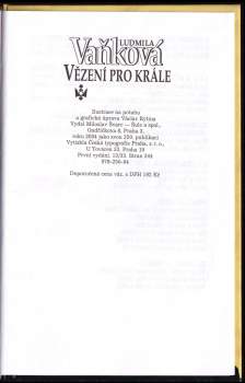 Ludmila Vaňková: Vězení pro krále