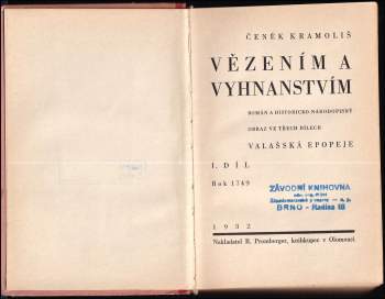 Čeněk Kramoliš: Vězením a vyhnanstvím