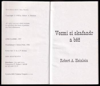 Robert A Heinlein: Vezmi si skafandr a běž