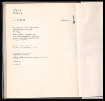 Marin Sorescu: Vibrácie