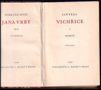 Jan Vrba: Vichřice