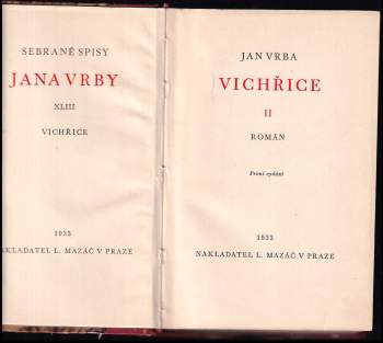 Jan Vrba: Vichřice