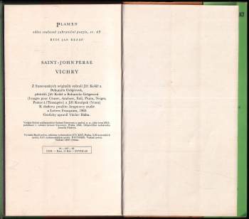 Saint-John Perse: Vichry