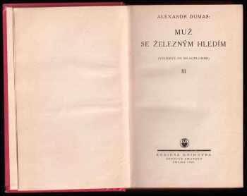 Alexandre Dumas: Muž se železným hledím