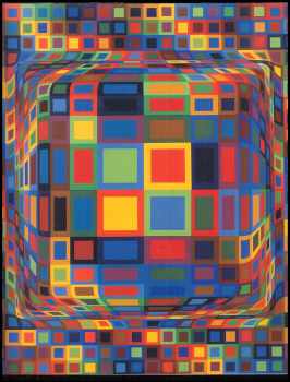 Victor Vasarely - ze sbírek Janus Pannonius Múzea v Pécsi