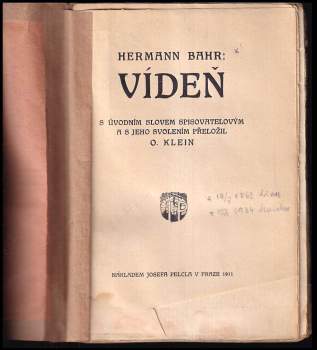 Hermann Bahr: Vídeň