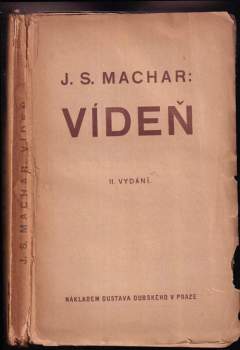 Josef Svatopluk Machar: Vídeň